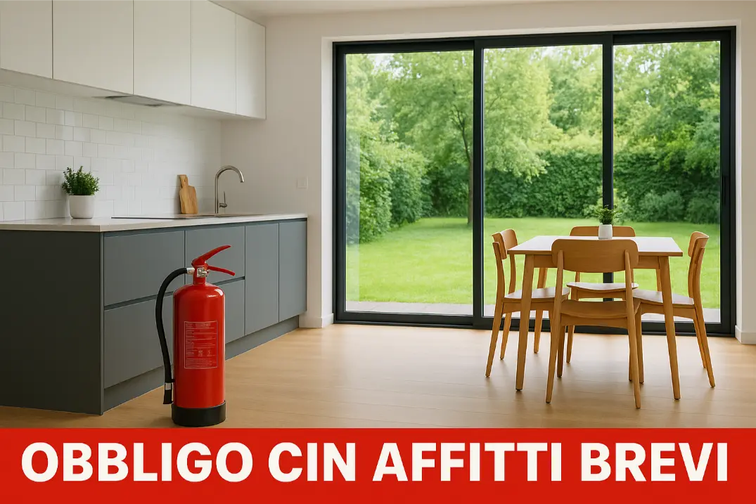 Nuove norme di sicurezza per affitti brevi: estintori e rilevatori obbligatori