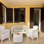 Yellow Beachfront house